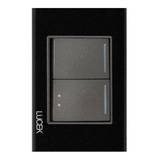 Placa Cristal Negro 1 Interruptor Simple-1 Esc Lucek B53192 Corriente Nominal 16 A Voltaje Nominal 0v