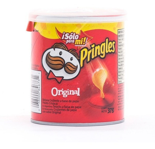 Papas Fritas Pringles Original X37gs Snacks 
