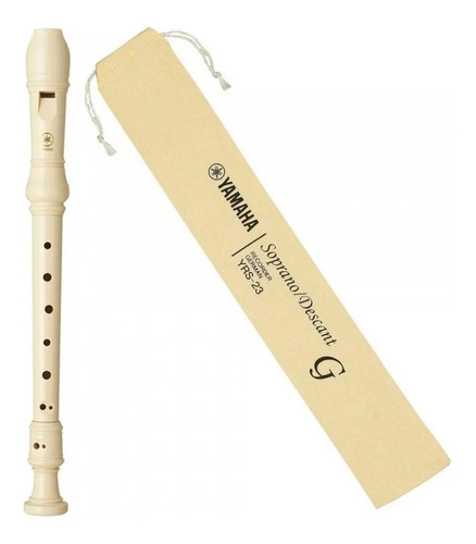 Flauta Doce Yamaha Soprano Yrs 23g Germanica