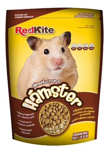 Alimento Hámster Y Gerbo 450gr. Comida Roedores, Mascotas