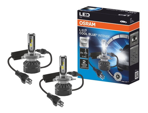 Kit Lampara Osram Led Cool Blue Intense H4 6000k 12v