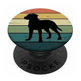 Arcoíris Labrador Retriever Pop Socket P Retro