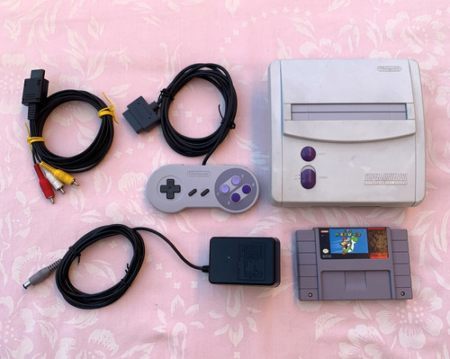 Sns-101 Consola Super Nintendo Snes Jr Con Super Mario World