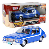 1/24 1974 Amc Gremlin X Azul Classics Motormax