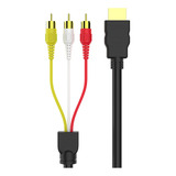 Cable Hdtv A 3rca Lotus Cable Av 1,5 Metros
