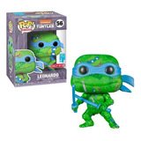 Funko Pop Leonardo 56 Tortugas Ninja Art Series Ed Especial