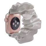 Correa Para Apple Watch 38mm A 41mm Scrunchies Elasticada