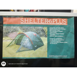 Carpa Camping 6 Personas Shelter6plus  1 Uso