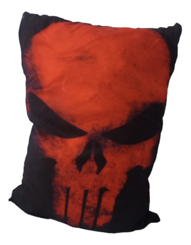 Cojín Almohada Calavera Punisher Skull Gótico Decoración 