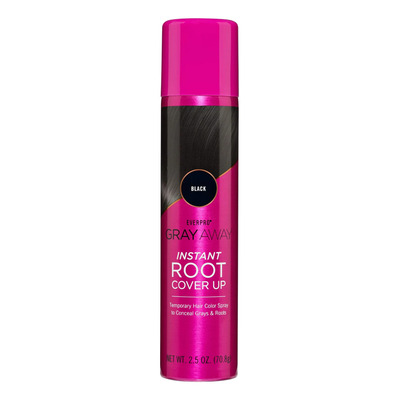 Spray Root Cover Up Everpro Gray Away Black 75 Ml