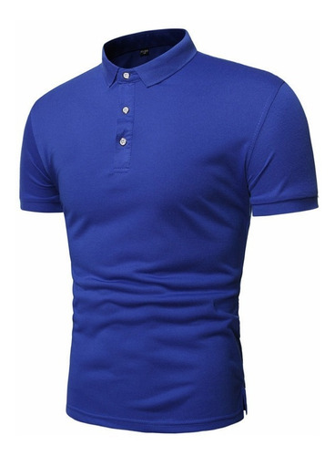 Playera Polo Suavizada Suelto Respirable Premium Hombres