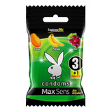 Preservativo Max Sens 3 + 1 Tropicana 4 Condones