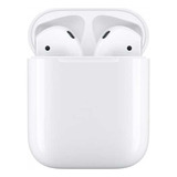 Apple AirPods (2da Generación) Con Estuche De Carga - Blanco