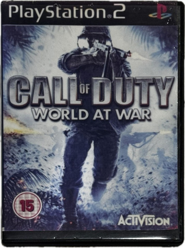 Call Ofrece Duty World At War Ps2