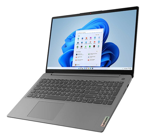 Notebook Lenovo Ideapad 3 I5 8g 256g Ssd 15,6 Cor Prateado