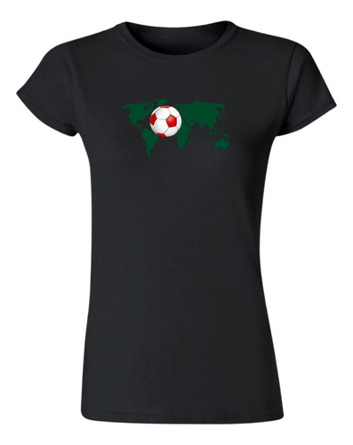 Jersey Playera Fútbol México Mujer Mundial