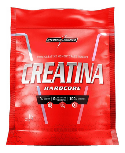 Creatina Pura Micronizada Refil 1kg  Integralmédica