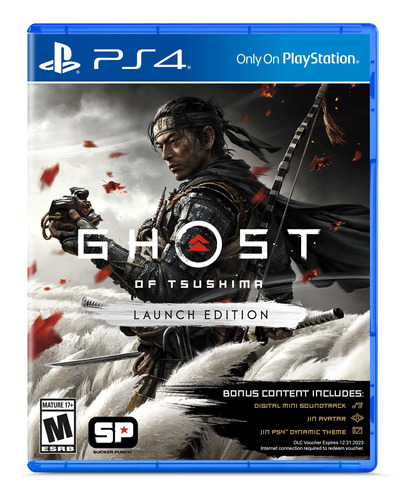 Videojuego Ghost Of Tsushima Launch Edition, Playstation 4 