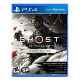 Videojuego Ghost Of Tsushima Launch Edition, Playstation 4 