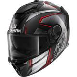 Casco Shark Spartan Gt Carbon Kromium Rojo Rider One