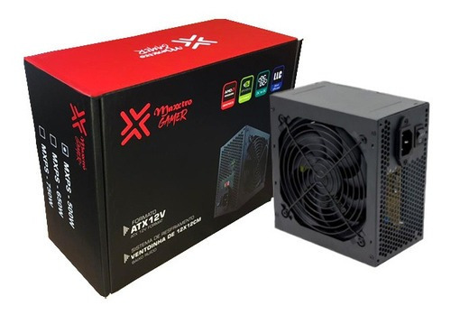 Fonte Atx 500w Fonte De Alimentação Para Pc Gamer Ou Desktop