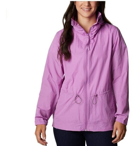 Chaqueta Columbia Omnishade Con  Capucha Tallas Grandes