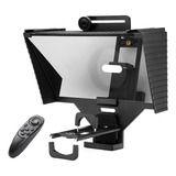 Teleprompter Universal Portátil Con Mando A Distancia Bt