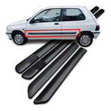 Baguetas Laterales Renault Clio 94/99 3 Ptas Adh 6 Pzs