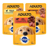 40 Sobres 100gr Pedigree Adulto Varios Sabores Gran Calidad.