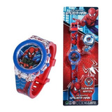 Reloj Digital Spiderman Luz-fecha-hora