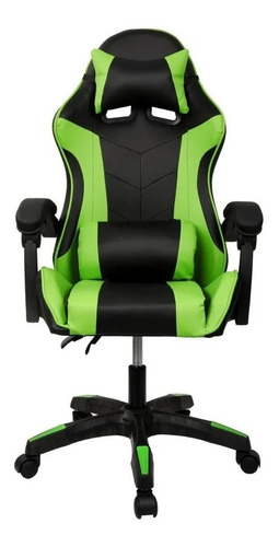 Cadeira Escritório Gamer Ergonômica Reclinável C Massageador