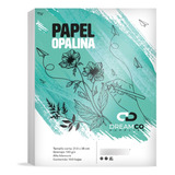 Papel Opalina T/carta 120grs  Paquete 100 Hojas.