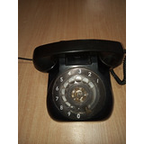 Antiguo Telefono Baquelita Negro