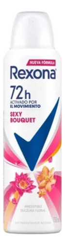 Desodorante Rexona Sexy Bouquet En Aerosol Para Mujer 150ml