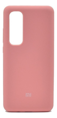 Estuche Para Xiaomi Mi Note 10 Lite Silicon Rosado