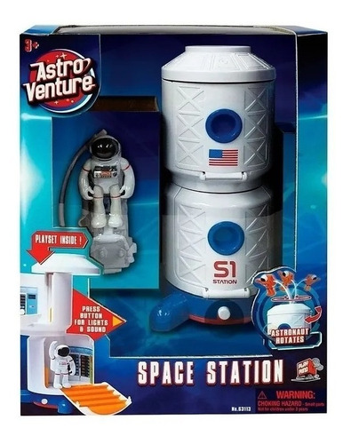 Astro Venture Estación Espacial C/luz Y Sonido Itm 63113 Srj