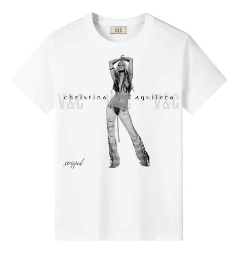 Remera Christina Aguilera Mujer Hombre Algodon Premium 