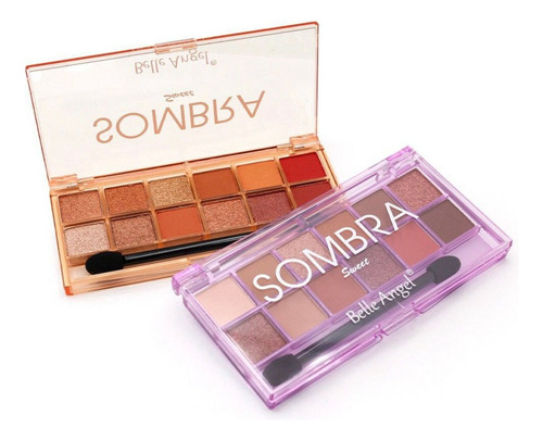 Kit C/2 Paletas De Sombras Belle Angel B088