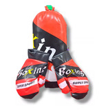 Bolsa + Guantes De Box Grande Para Niños Infantil