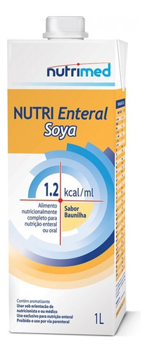 Nutri Enteral Soya - 1 Litro . 1,2 Kcal/ml
