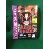 Game Gear Judge Dredd Somente A Caixa Sega