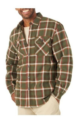 Chaqueta Camisa Wrangler Sherpa Interior Tallas Horma Grande