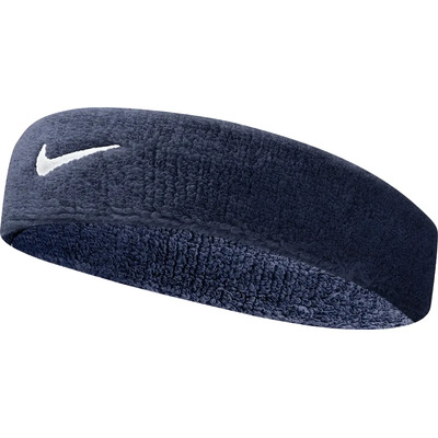 Banda Para Cabeza Nike Swoosh Azul Marino Unisex Deportiva Dri Fit | Envío gratis