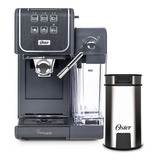 Kit Cafeteira Primalatte Touch E Moedor De Café Oster 127v