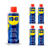 5 Spray Wd-40 Produto Multiuso - Desengripa Lubrifica 300ml