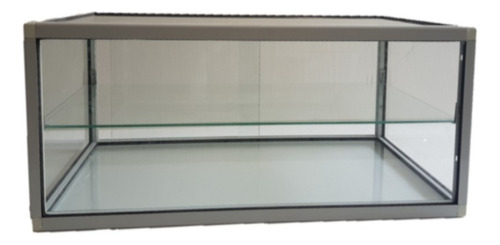 Vitrina Mostrador Exhibidor Horizontal Calabro 80x40x20 Cm