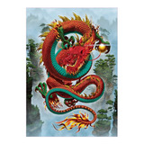 Puzzle Rompecabezas 500 Piezas Dragón De La Buena Fortuna 