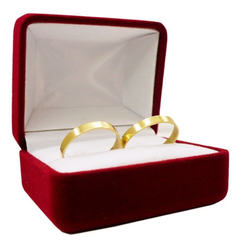 Alianzas Casamiento Oro 18k - 3 Gr Anillos Para Compromiso