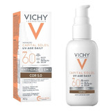Vichy Protetor Solar Uv-age Daily Cor 5.0 Fps60 40g