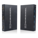 Conmutador Hub Usb Kvm E Hdmi Compatible 4k